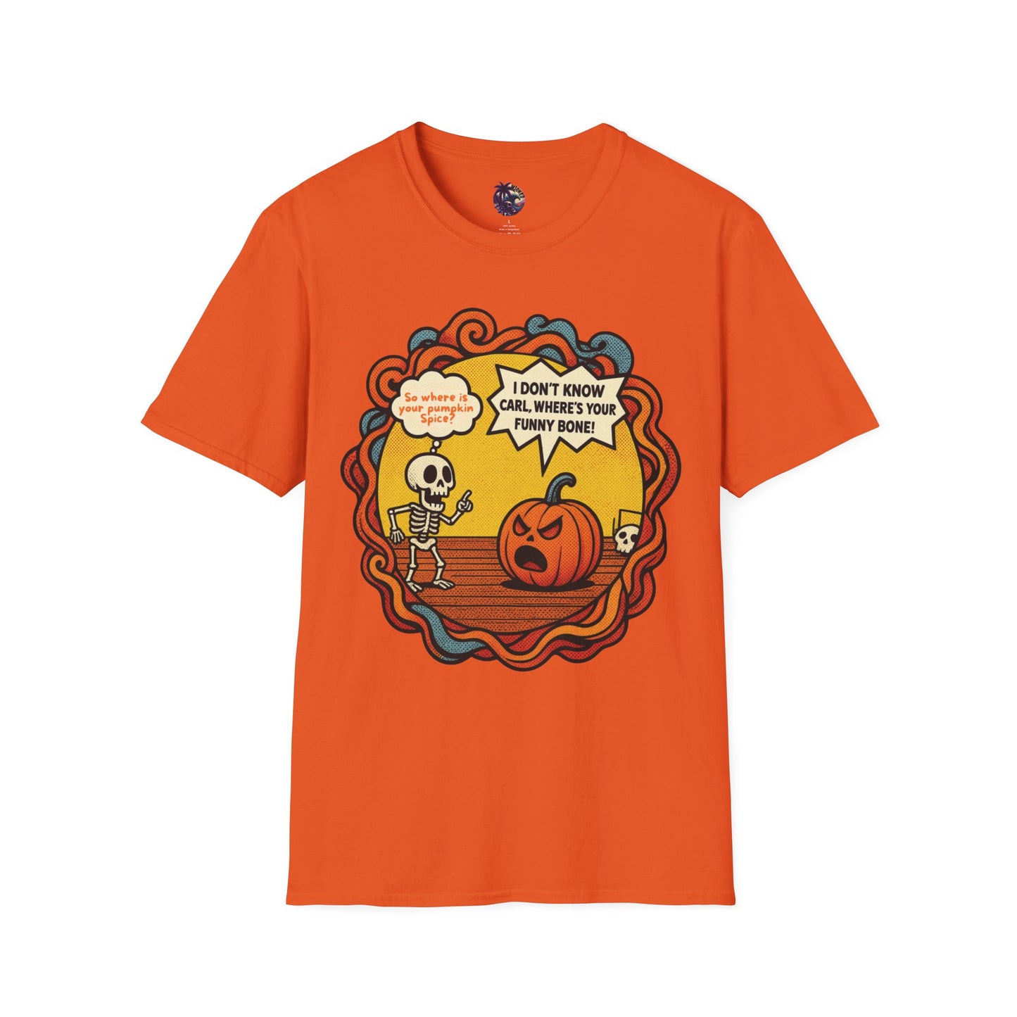 Pumpkin Spice vs Funny Bone Unisex T-Shirt
