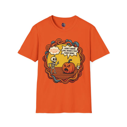 Pumpkin Spice vs Funny Bone Unisex T-Shirt