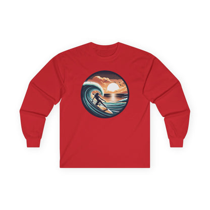 Surfer Girl Unisex Long Sleeve Shirt