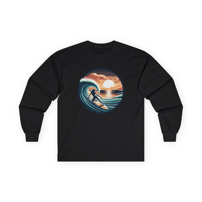 Surfer Girl Unisex Long Sleeve Shirt