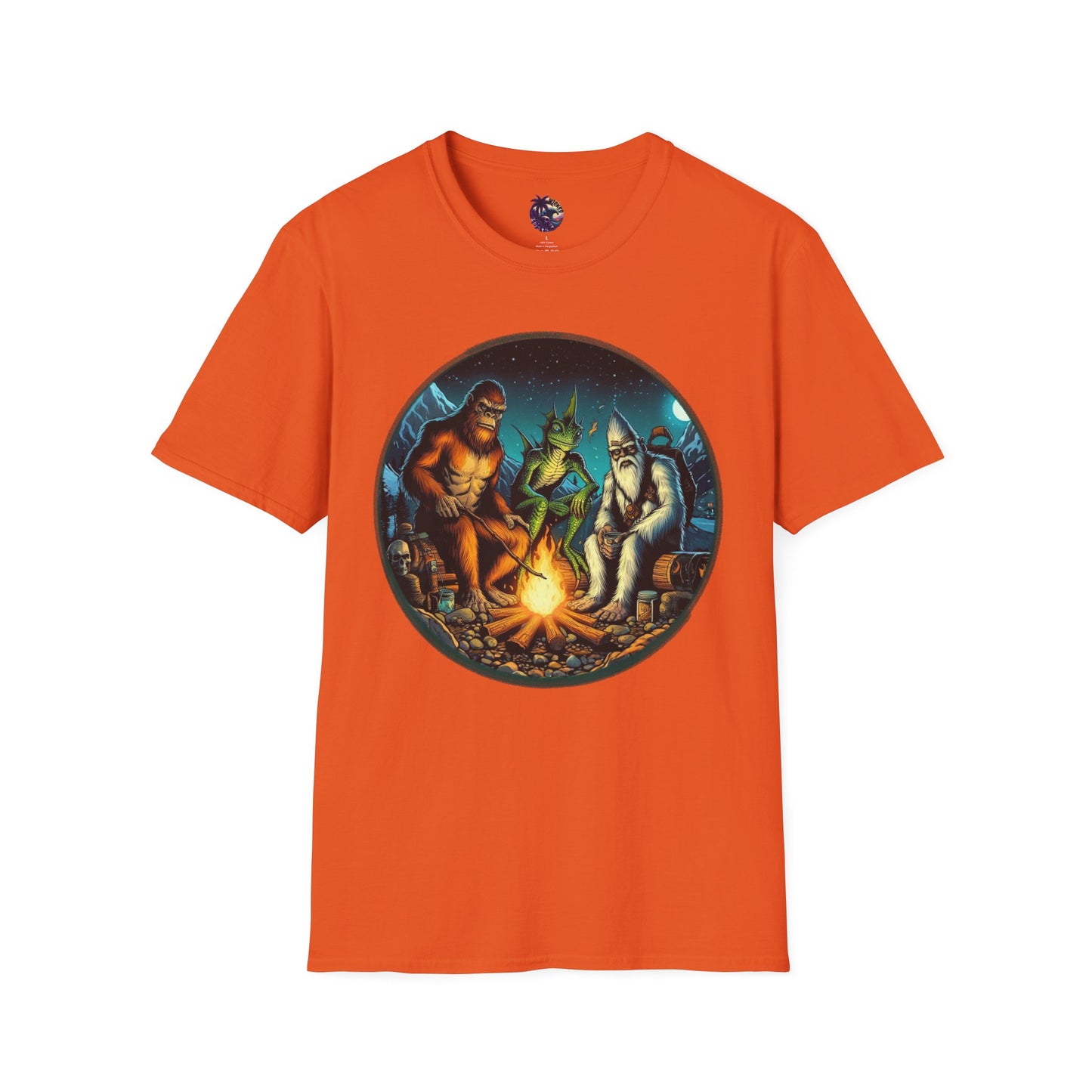 Cryptid Camping Trip Unisex T-shirt