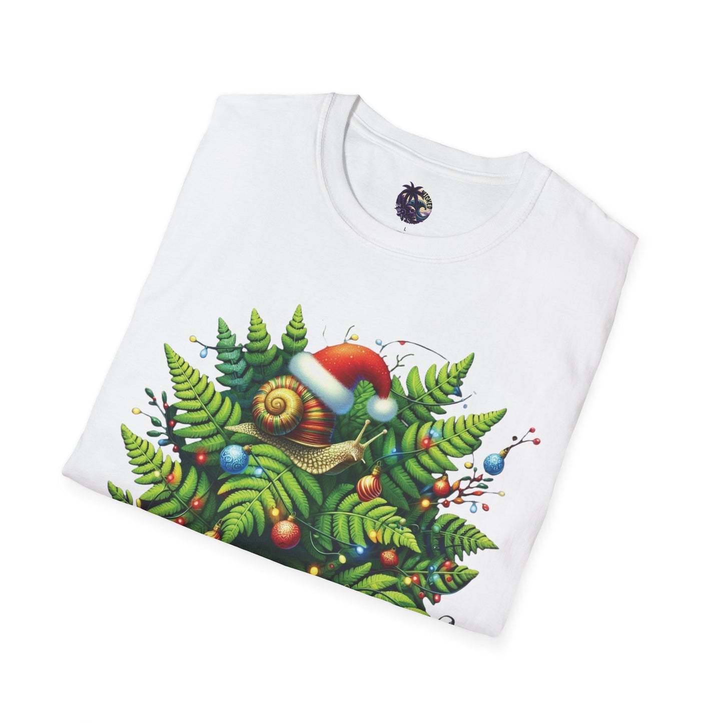 Holiday Snail Unisex T-Shirt