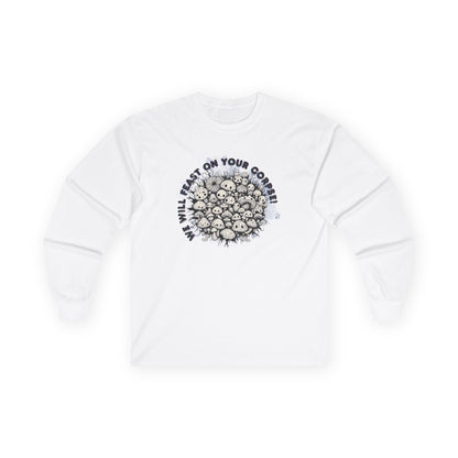 Creepy Mushroom Unisex Long Sleeve Shirt
