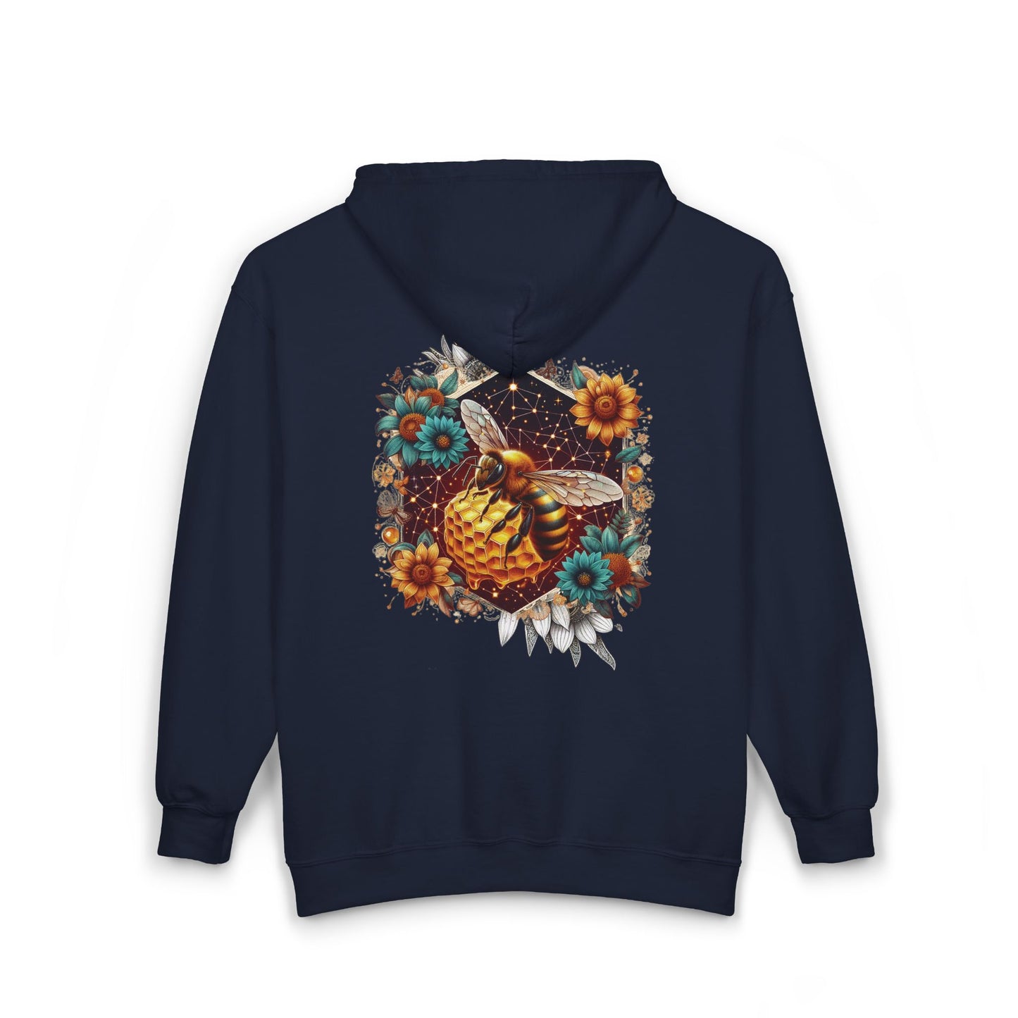 Queen Bee Unisex Zip-Up Hoodie