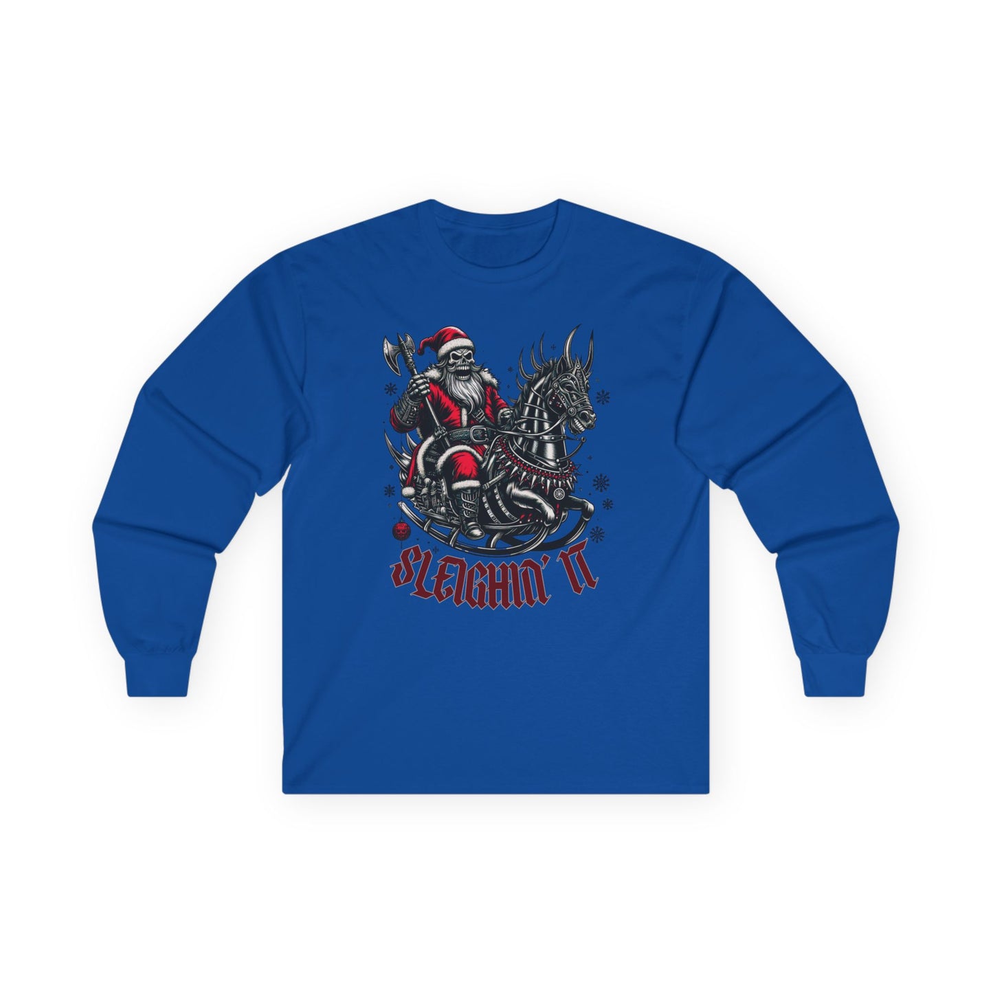 Goth Santa Unisex Long Sleeve Shirt