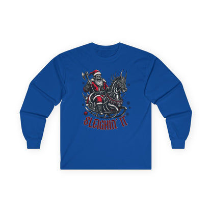 Goth Santa Unisex Long Sleeve Shirt