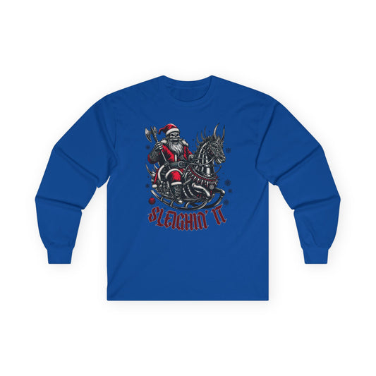Goth Santa Unisex Long Sleeve Shirt