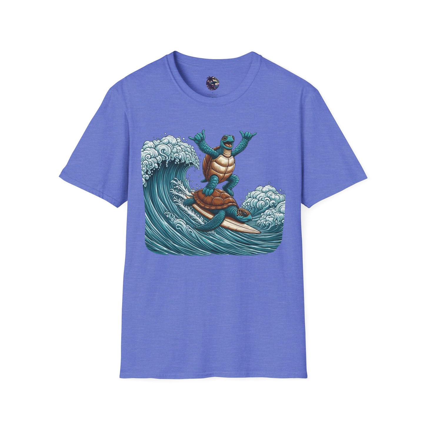 Surfing Sea Turtles Unisex T-Shirt