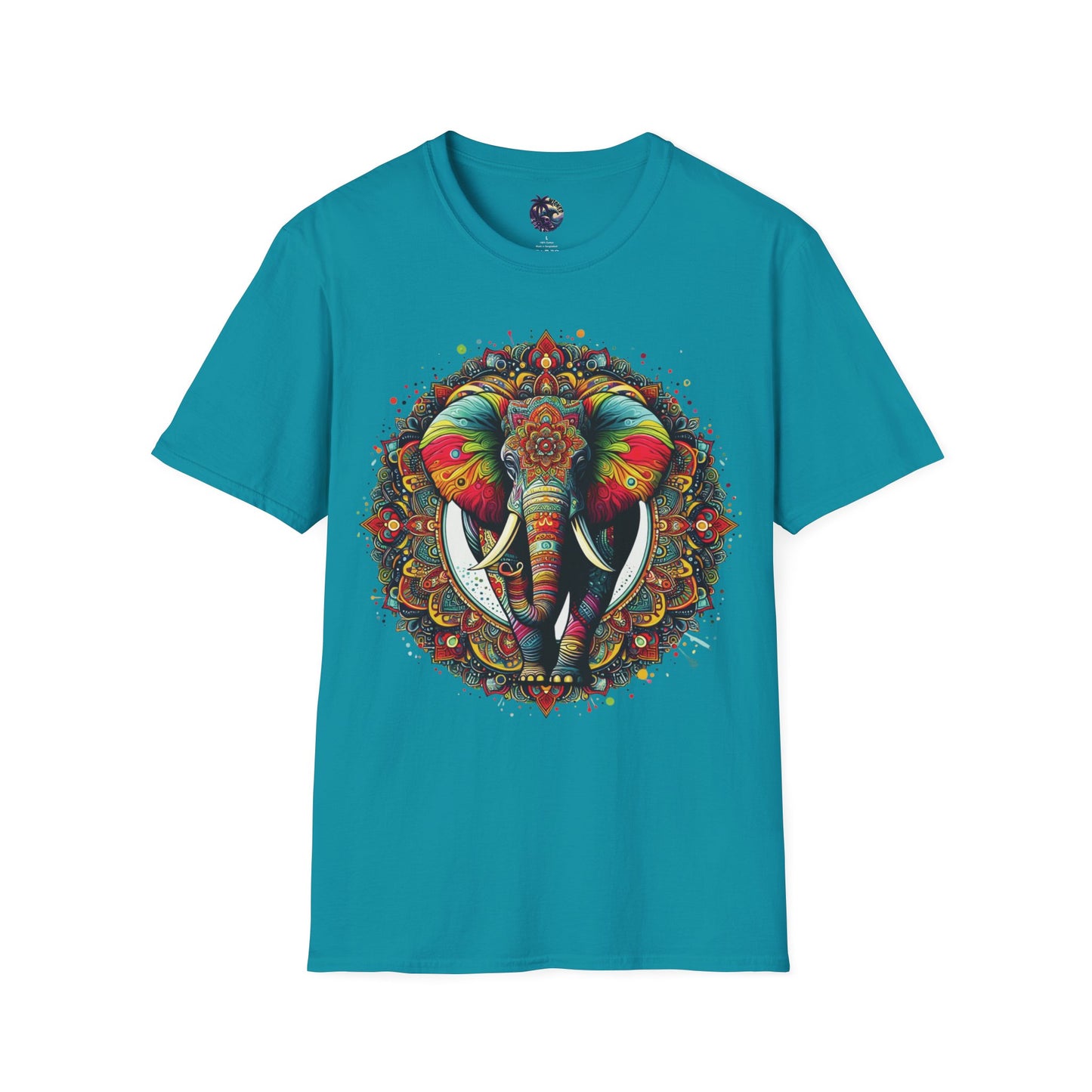 Elephant Mandala Unisex T-Shirt