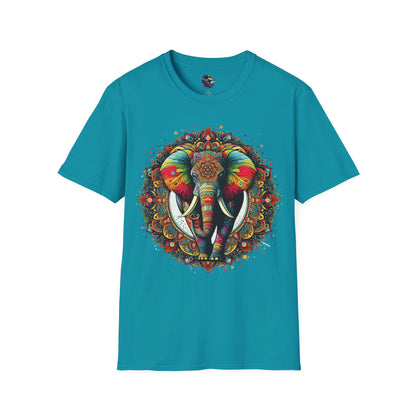Elephant Mandala Unisex T-Shirt