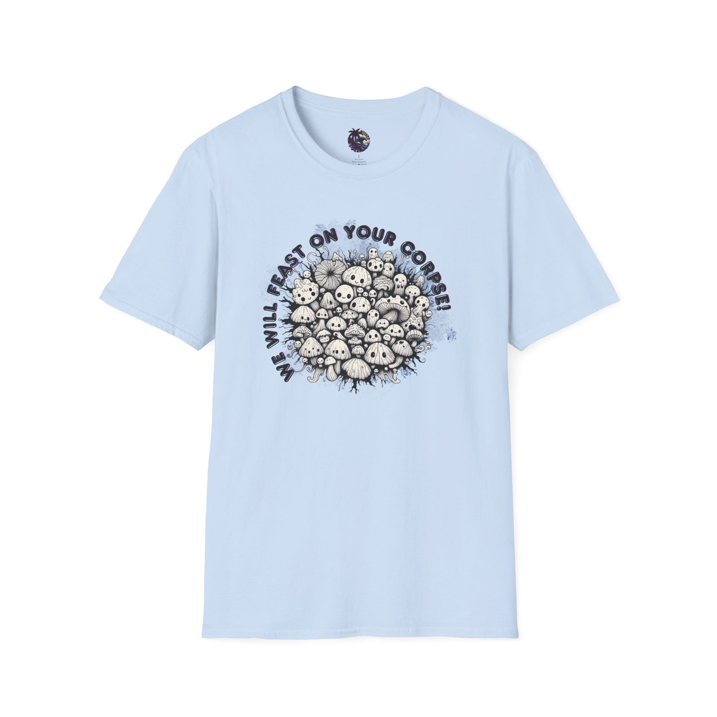 Creepy Mushroom Unisex T-Shirt