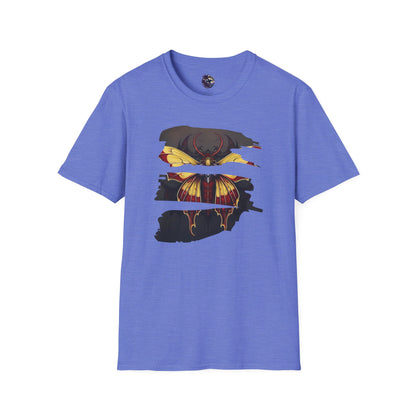 Moth - Red and Yellow  Unisex T-Shirt