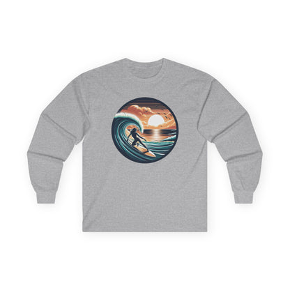 Surfer Girl Unisex Long Sleeve Shirt