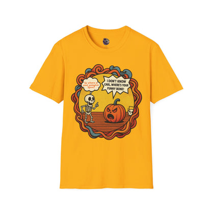 Pumpkin Spice vs Funny Bone Unisex T-Shirt