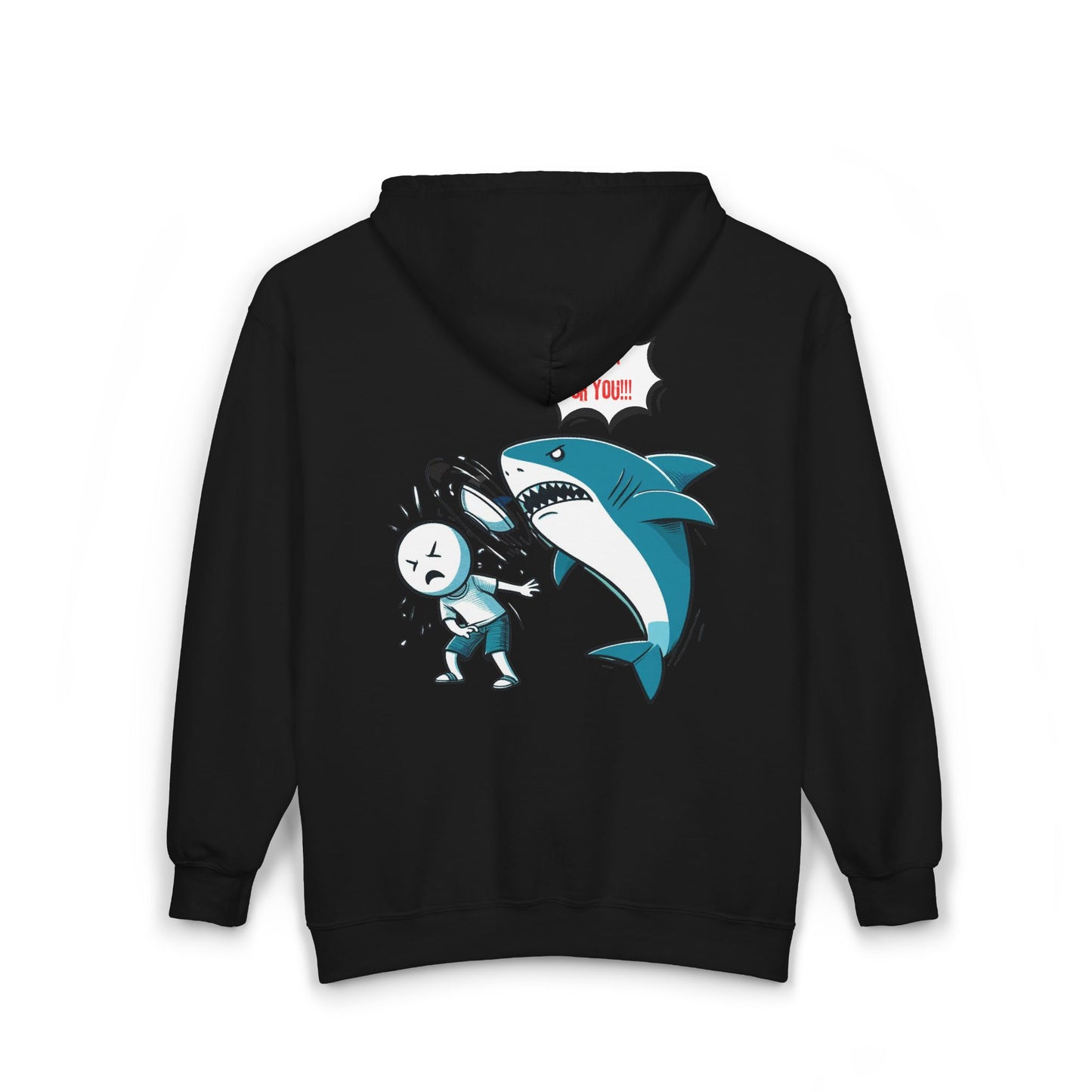 Shark 'NO SOUP FOR YOU' Unisex Zip-Up Hoodie