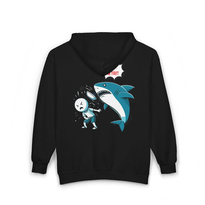 Shark 'NO SOUP FOR YOU' Unisex Zip-Up Hoodie