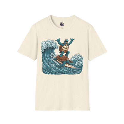 Surfing Sea Turtles Unisex T-Shirt