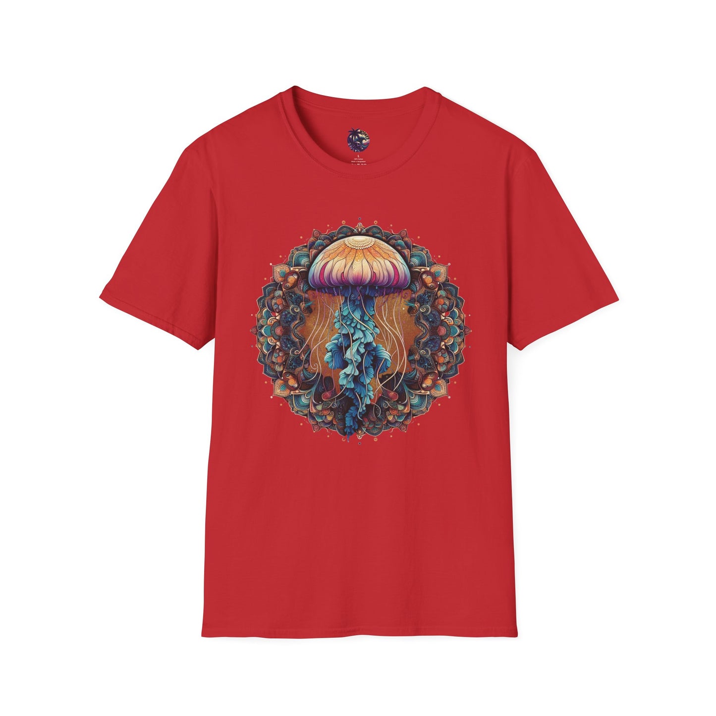 Jellyfish Mandala Unisex T-Shirt