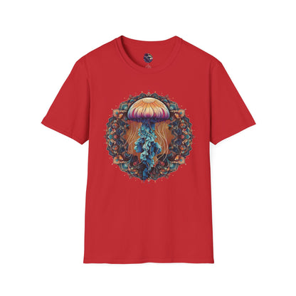 Jellyfish Mandala Unisex T-Shirt