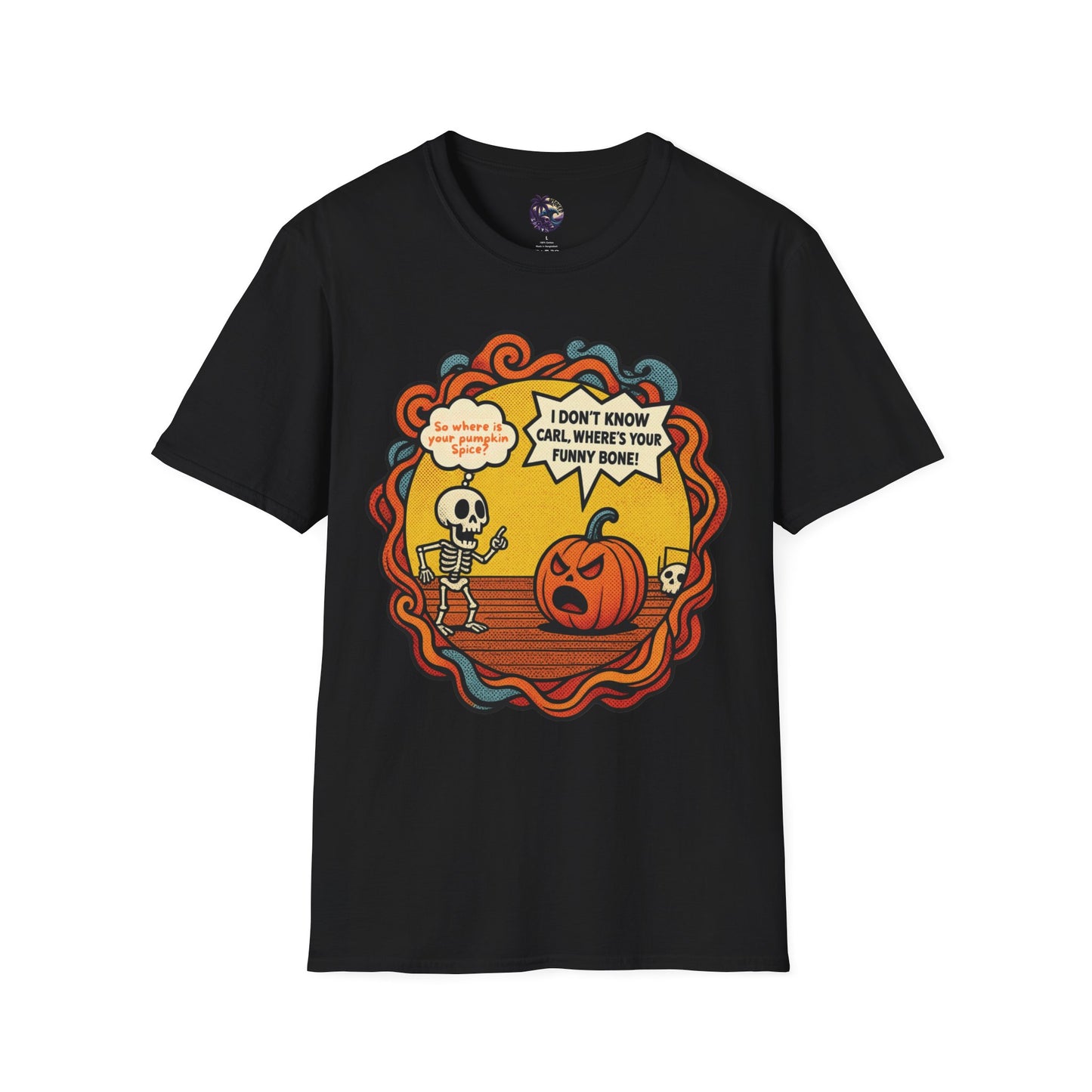Pumpkin Spice vs Funny Bone Unisex T-Shirt