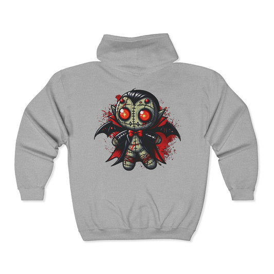 Vooacula Unisex Zip-Up Hoodie