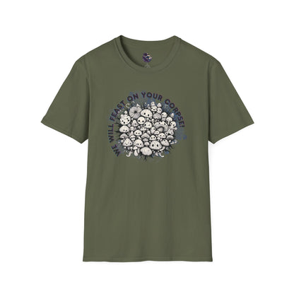 Creepy Mushroom Unisex T-Shirt