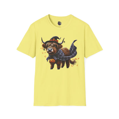 Highland Cow-oween Unisex T-Shirt