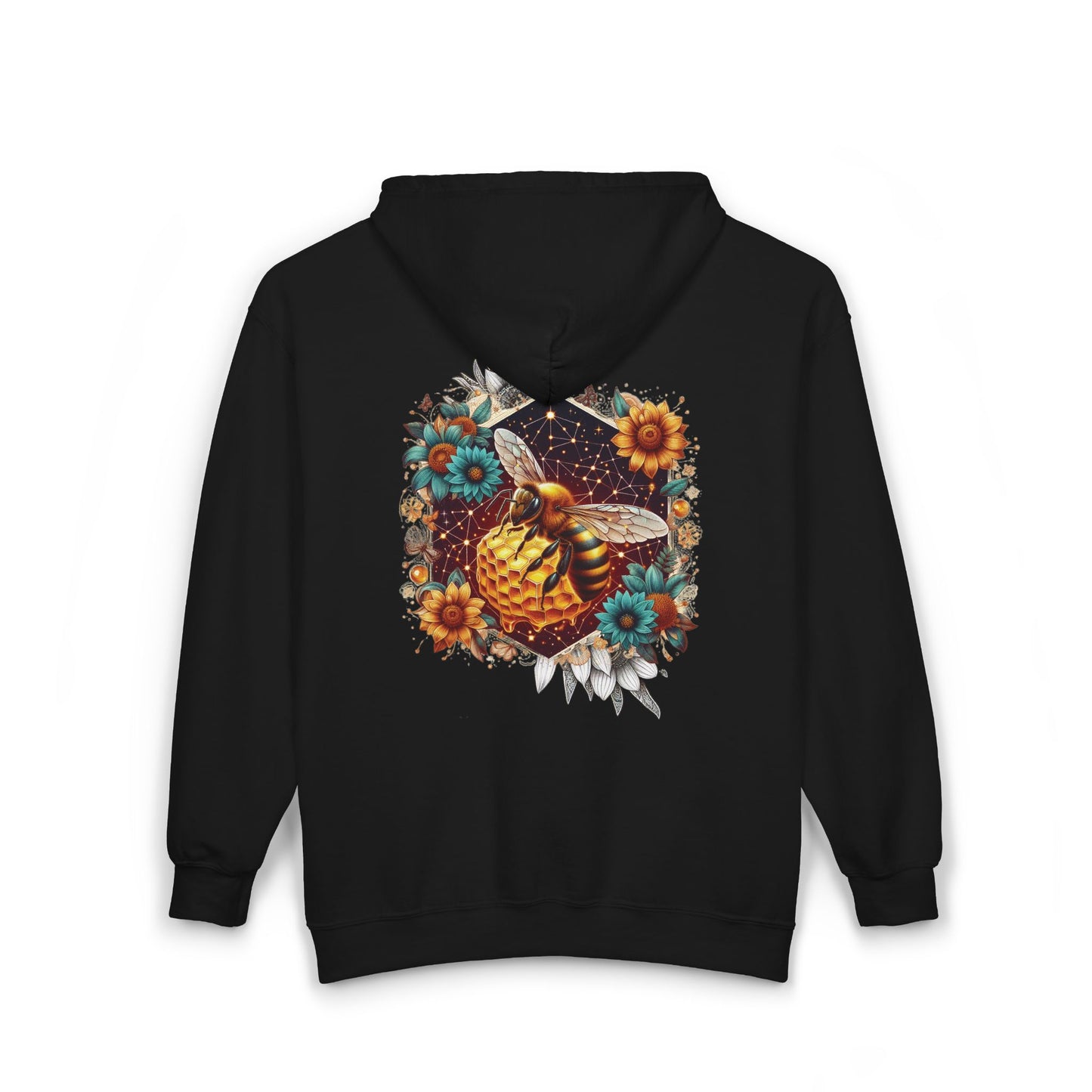 Queen Bee Unisex Zip-Up Hoodie