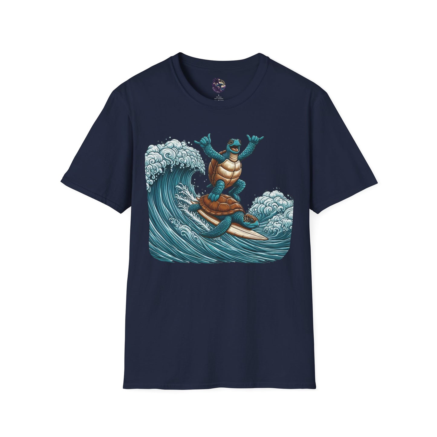 Surfing Sea Turtles Unisex T-Shirt