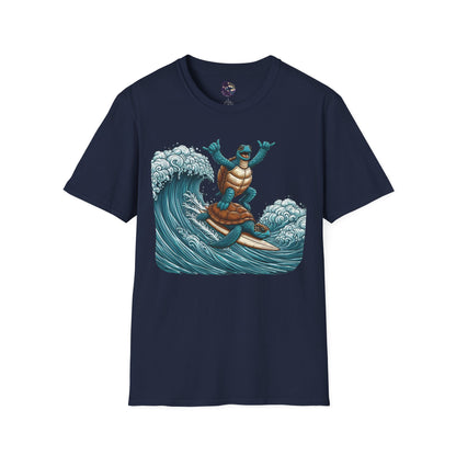 Surfing Sea Turtles Unisex T-Shirt