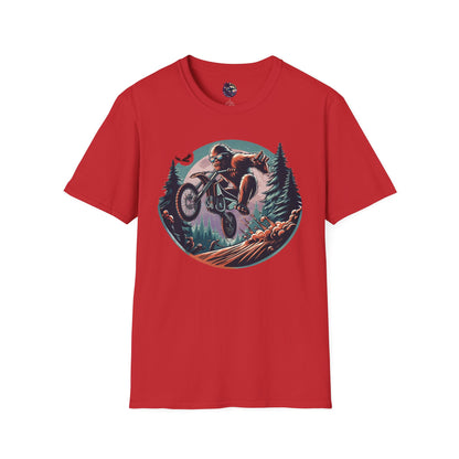 Sasquatch Dirt Bikin' Unisex T-Shirt