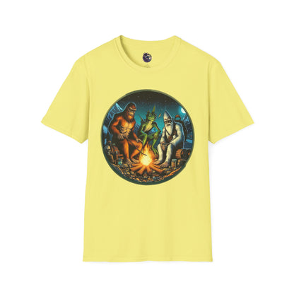 Cryptid Camping Trip Unisex T-shirt