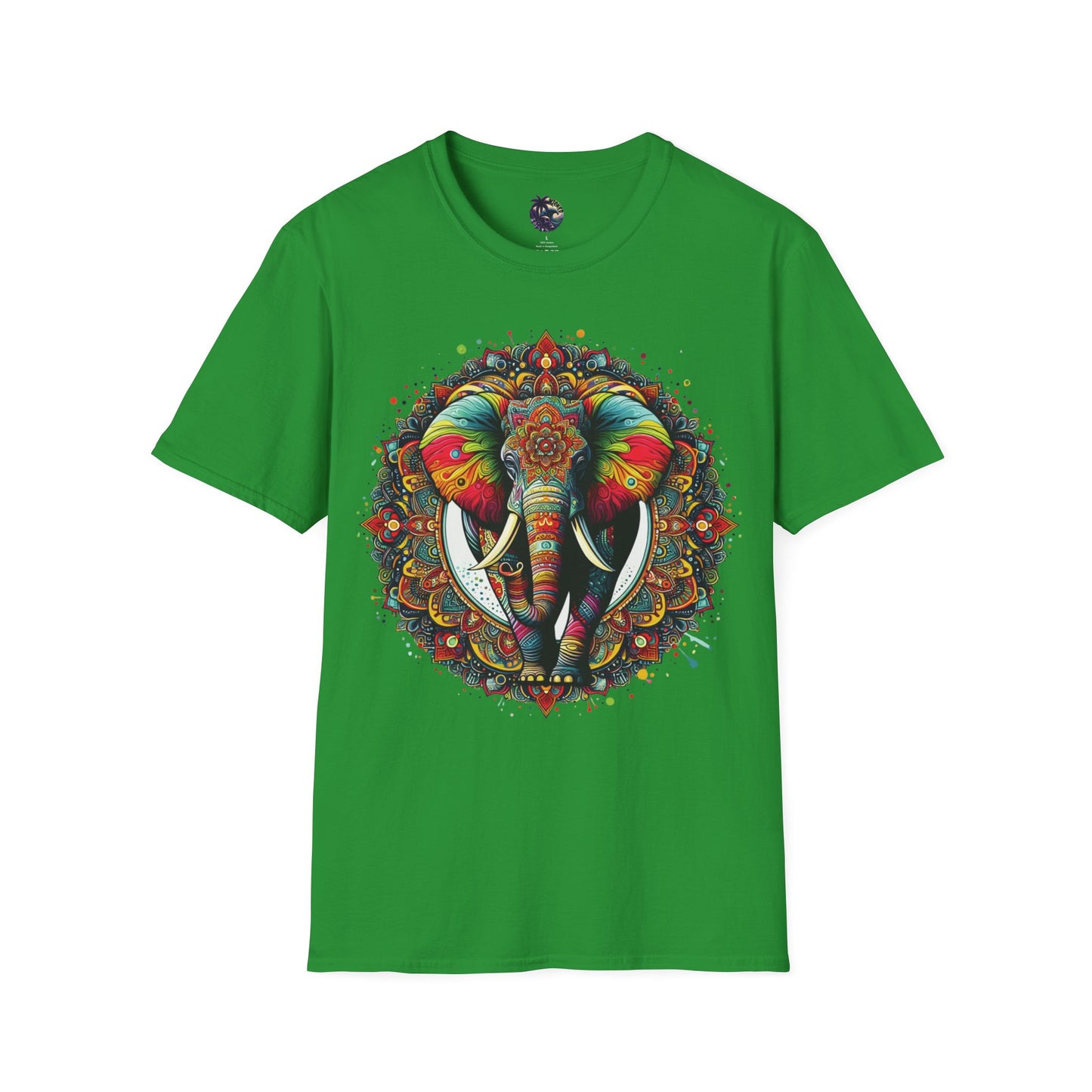 Elephant Mandala Unisex T-Shirt