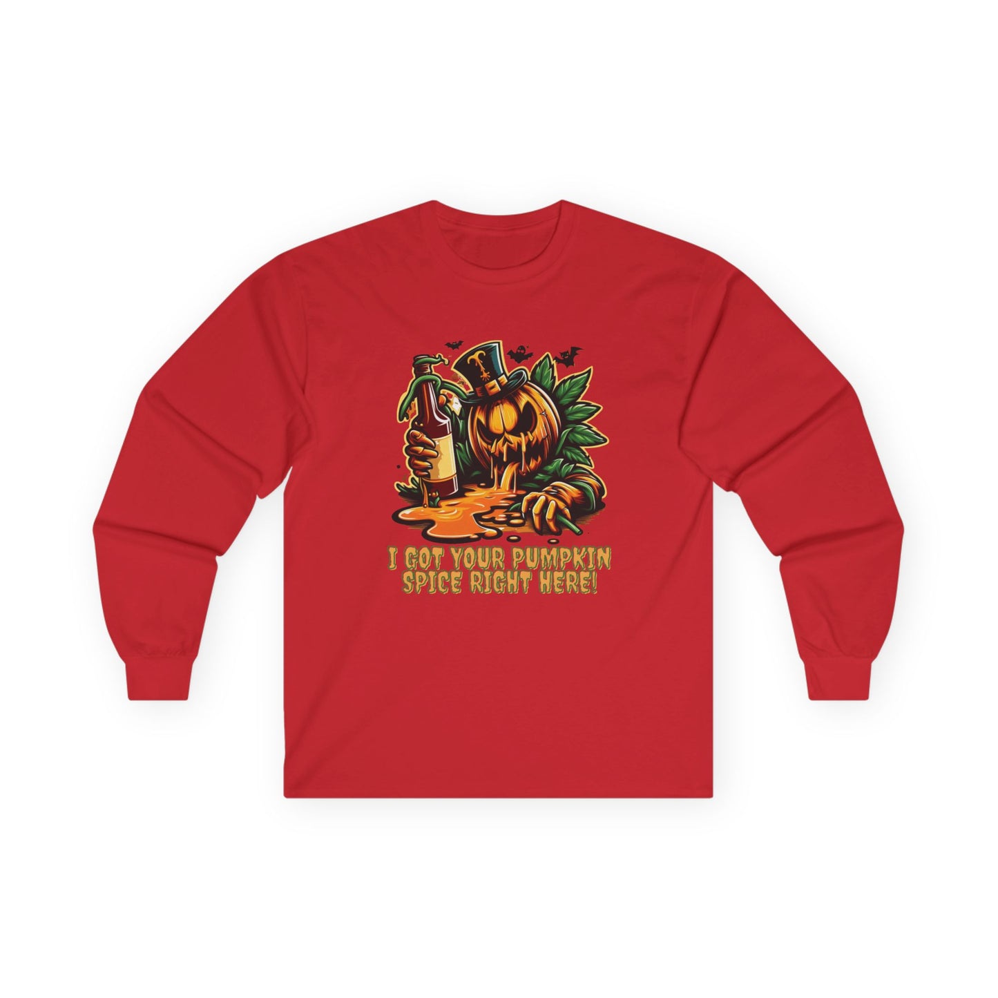 I've Got Your Pumpkin Spice Right Here Unisex Long Sleeve Shirt