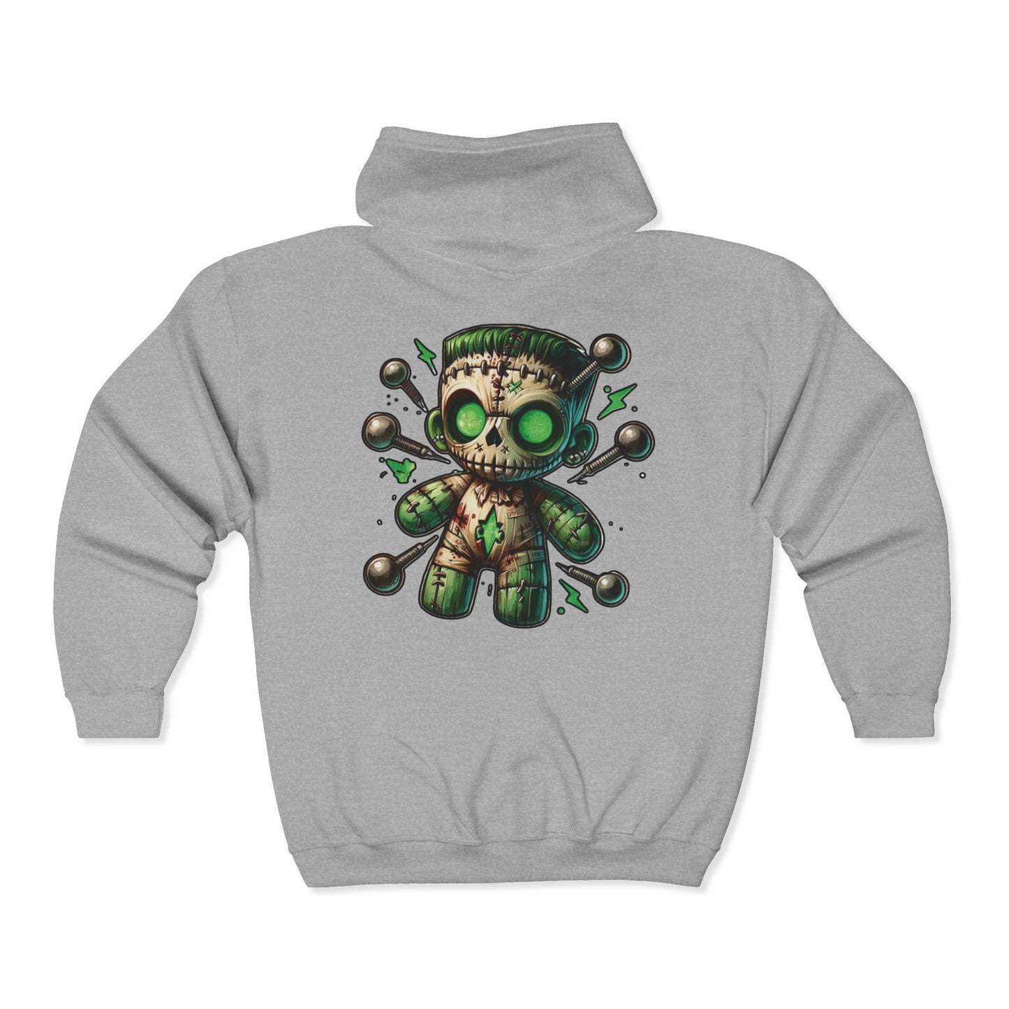 Vooenstein Unisex Zip-Up Hoodie