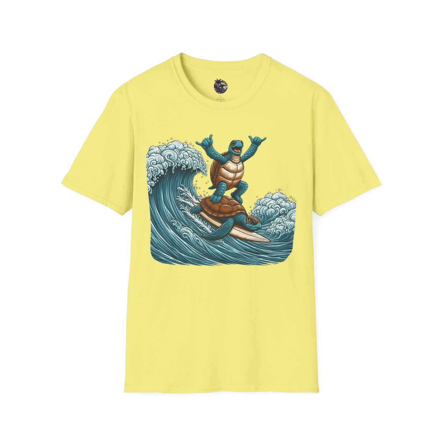 Surfing Sea Turtles Unisex T-Shirt