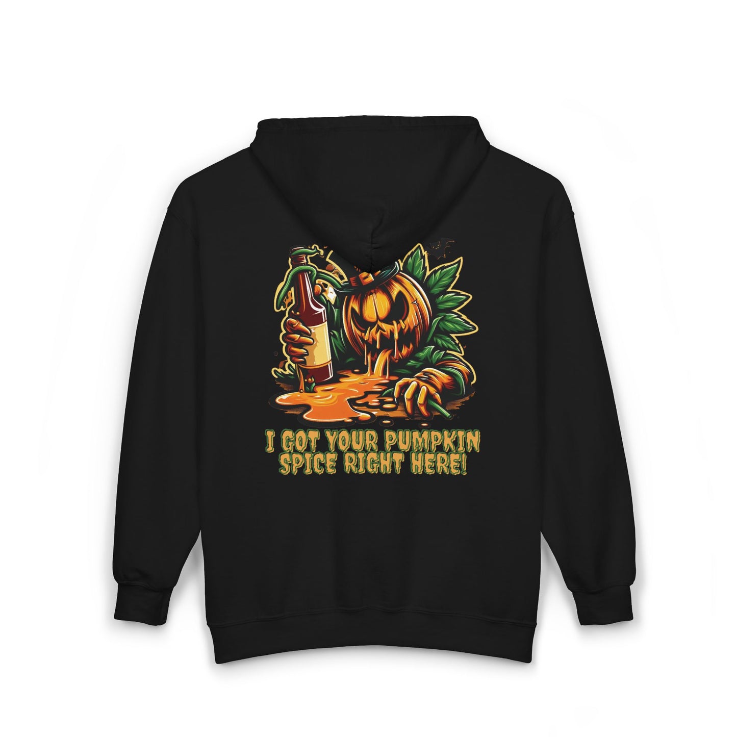 I've Got Your Pumpkin Spice Right Here Unisex Zip-Up Hoodie