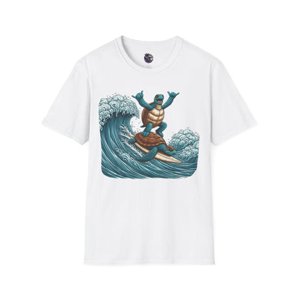 Surfing Sea Turtles Unisex T-Shirt