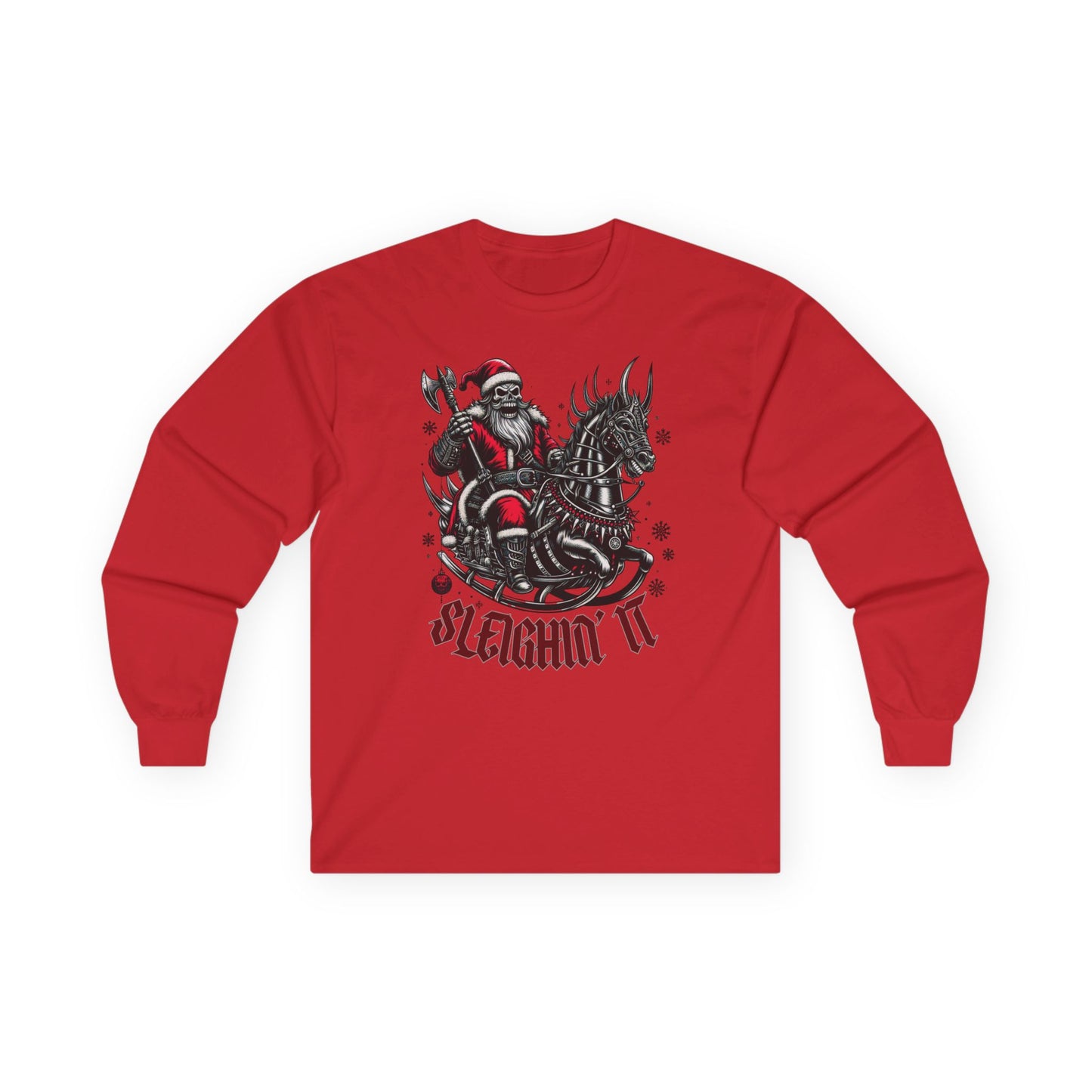 Goth Santa Unisex Long Sleeve Shirt