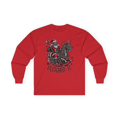 Goth Santa Unisex Long Sleeve Shirt