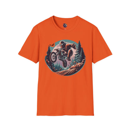 Sasquatch Dirt Bikin' Unisex T-Shirt