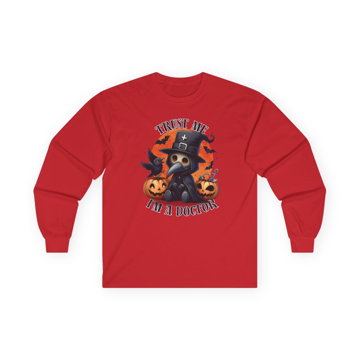 Plague Doctor Unisex Long Sleeve Shirt