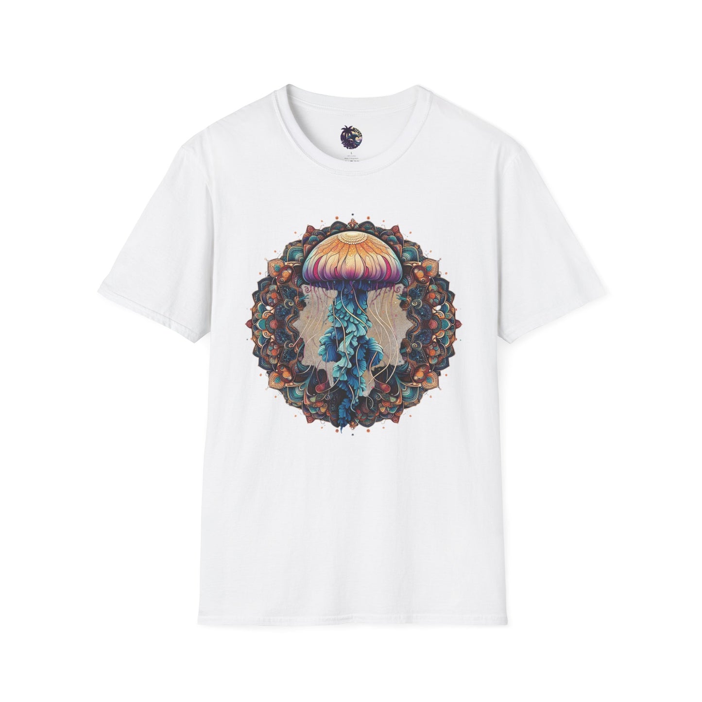 Jellyfish Mandala Unisex T-Shirt