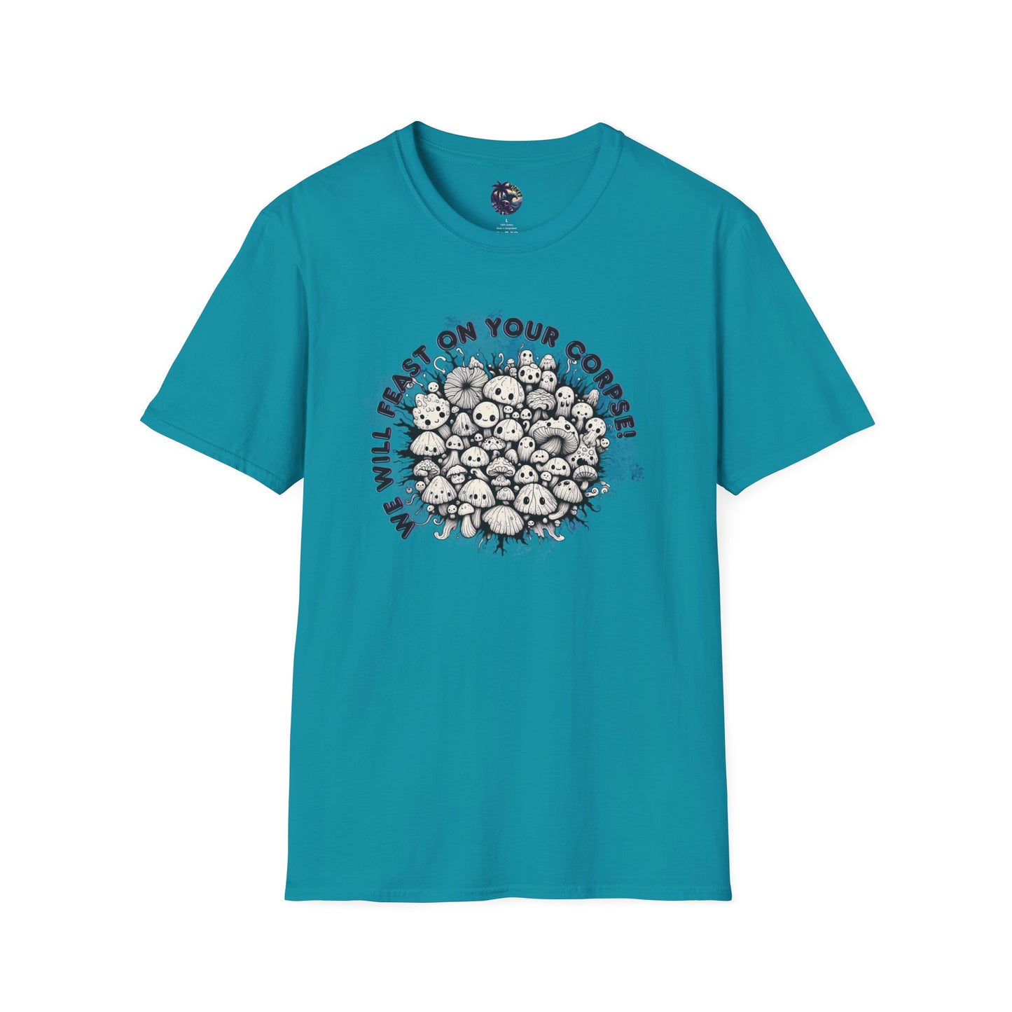 Creepy Mushroom Unisex T-Shirt