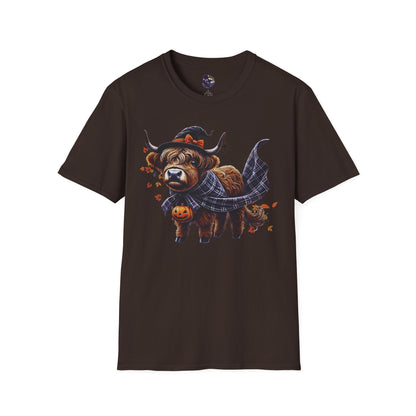 Highland Cow-oween Unisex T-Shirt