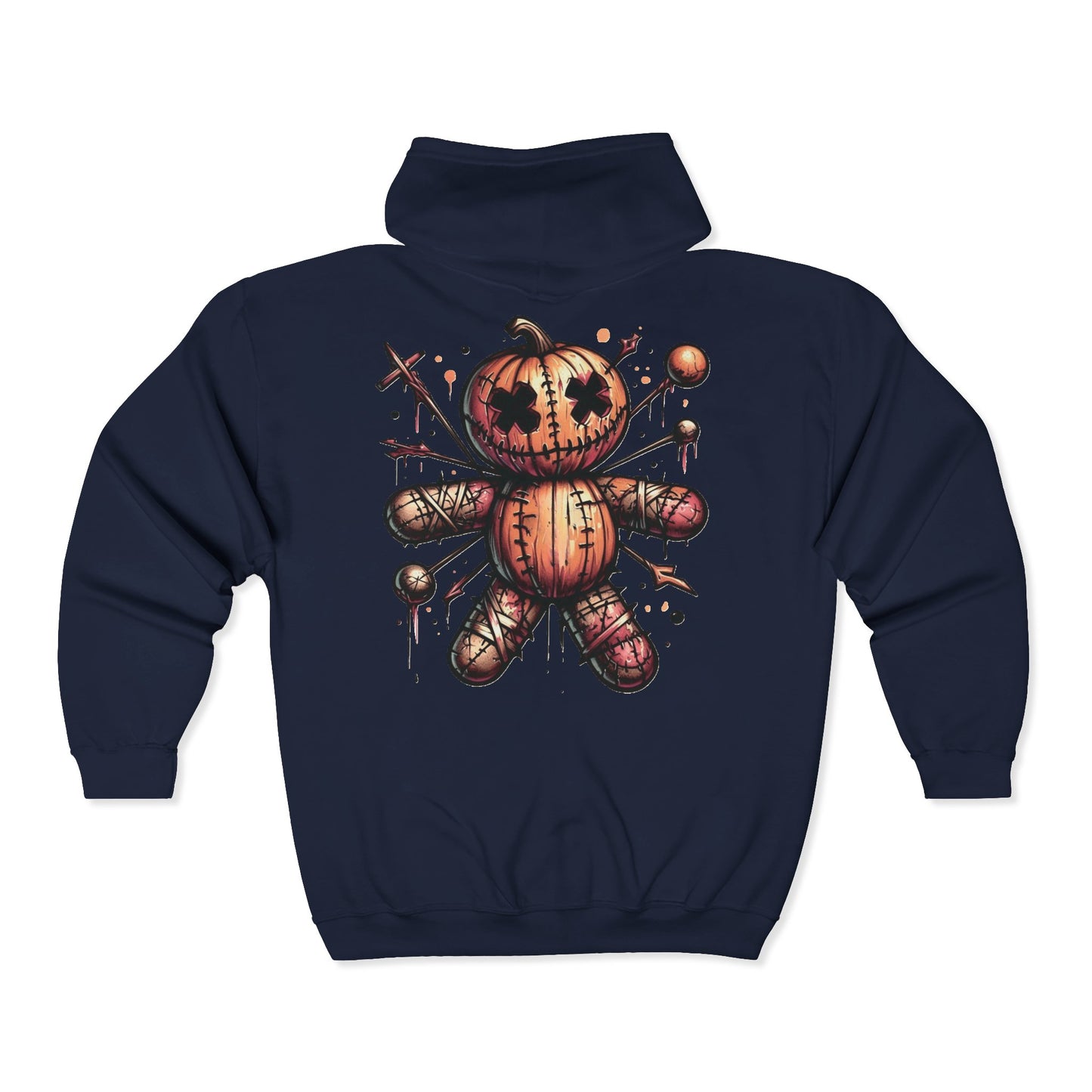 Vooumpkin Unisex Zip-Up Hoodie