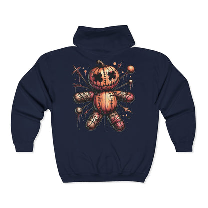 Vooumpkin Unisex Zip-Up Hoodie