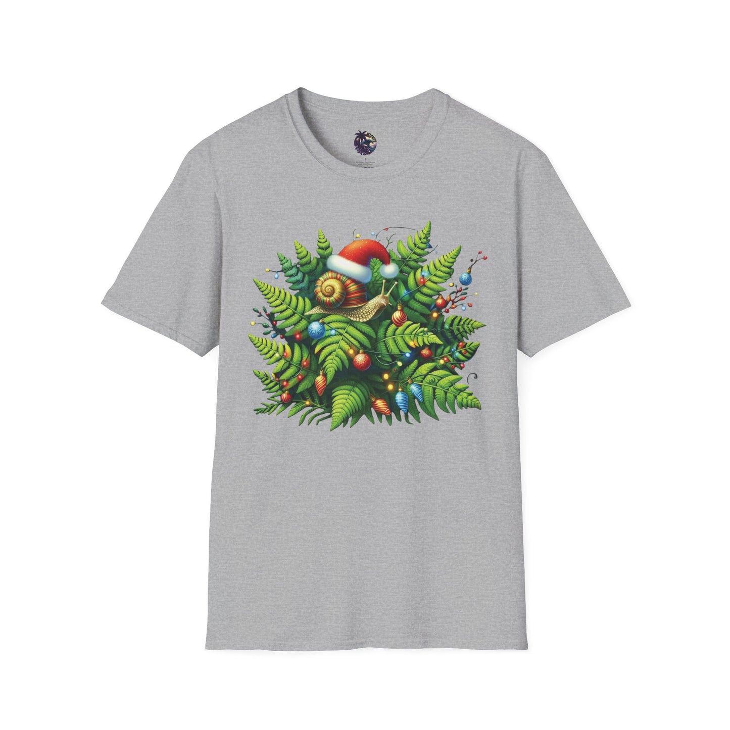 Holiday Snail Unisex T-Shirt