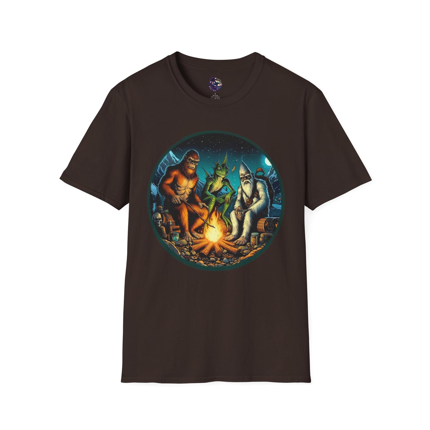 Cryptid Camping Trip Unisex T-shirt