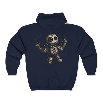 Voobat Unisex Zip-Up Hoodie